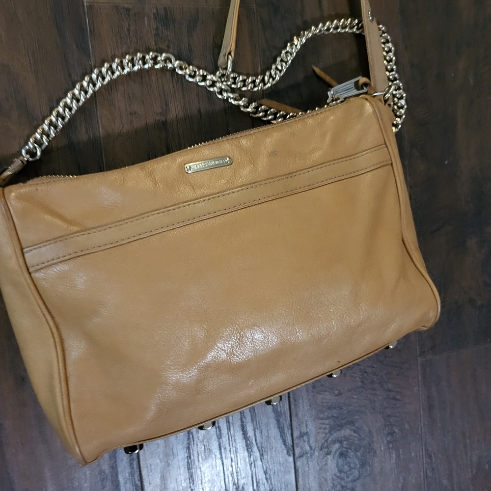 Rebecca Minkoff Mac Crossbody in Tan Honey - Picture 10 of 14